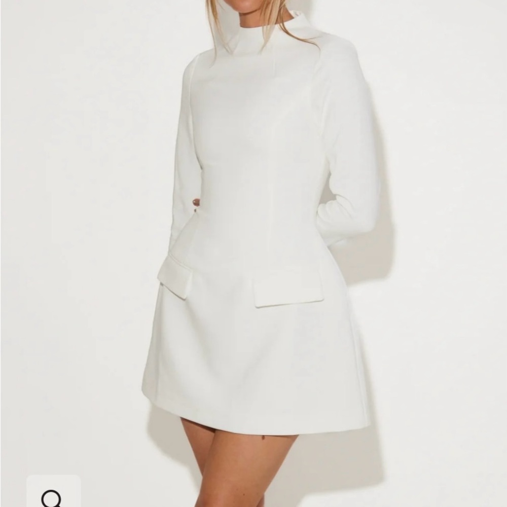 ODD MUSE LONDON The Ultimate Muse Split Sleeve Mini Dress